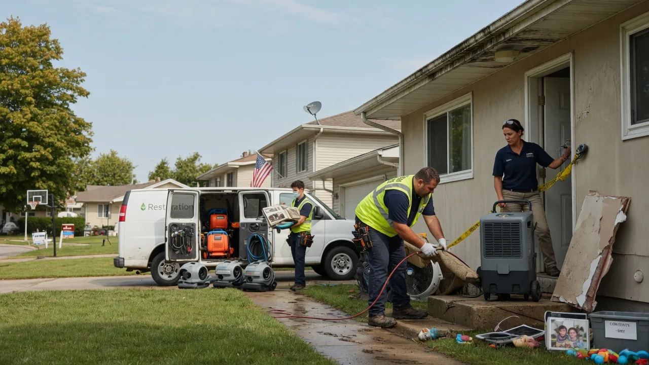 Water Damage Restoration in Oakdale, IL near me